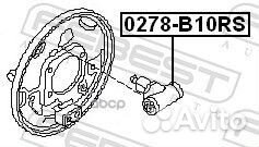 Цилиндр тормозной задний 0278B10RS Febest