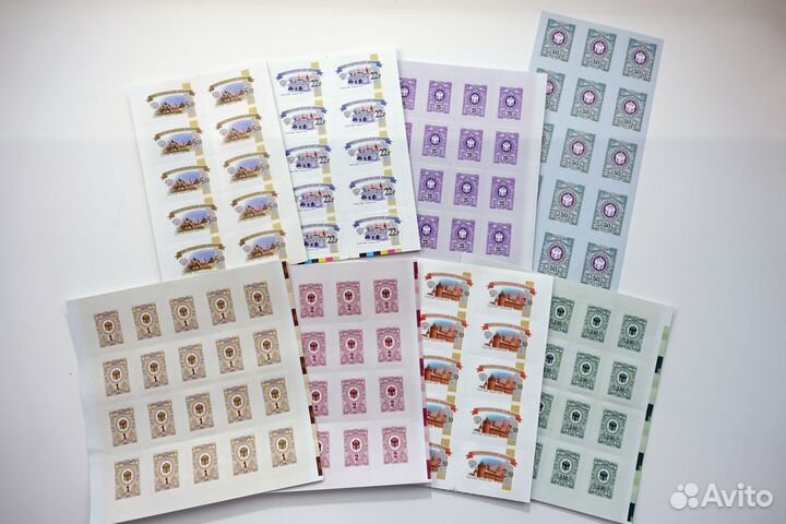 Почтовые марки, конверты, листы, капсулы