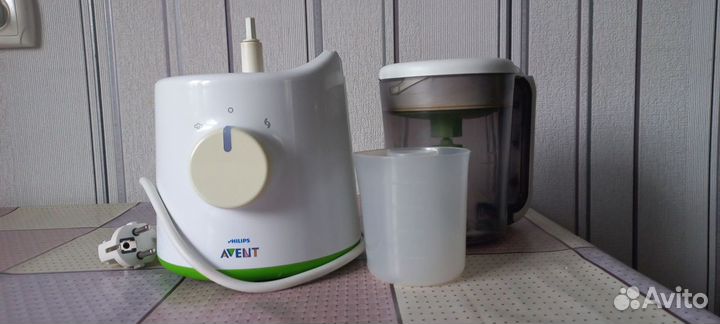 Пароварка блендер philips avent 2 в 1