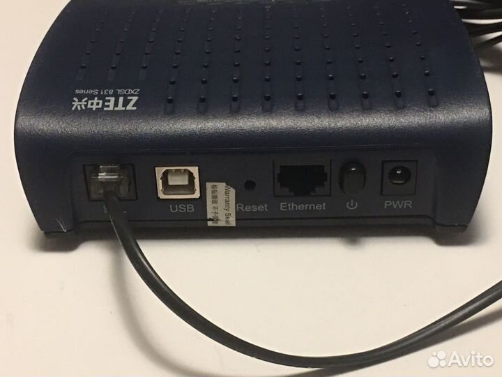 Модем ZTE zxdsl 831 Series