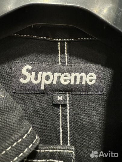 Плащ supreme Washed Work Trench Coat