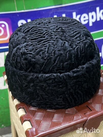 Каракулевая sport шапка
