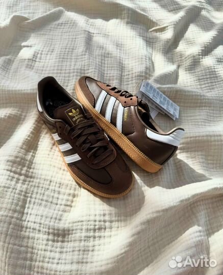 Кеды Adidas Samba Earth Strata Brown