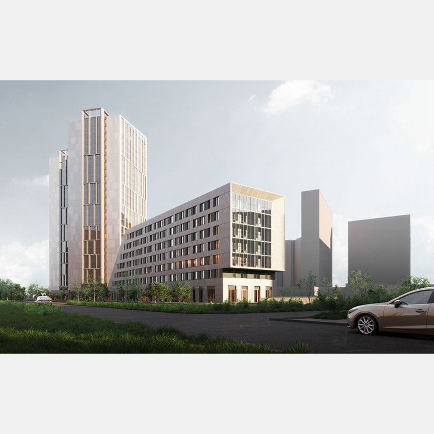 1-к. квартира, 36 м², 2/25 эт.