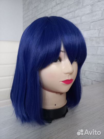 Парик синий