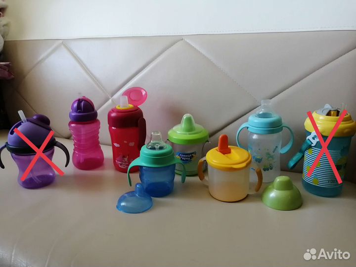 Соски avent, бутылочки, детские принадлежности