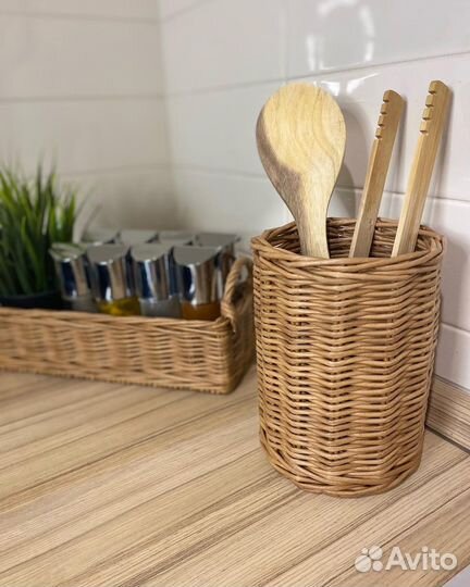 Плетеные корзинки для хранения