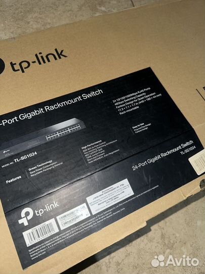 Коммутатор TP-link TL-SG1024, неуправляемый