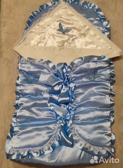 Конверт на выписку для мальчика летний