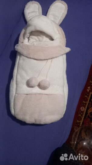 Зимний конверт на выписку