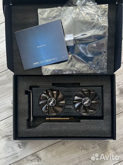 Видеокарта Palit geforce rtx 3060 ti 8Gb