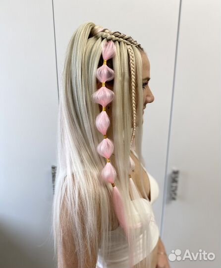 Афрокосы Зизи Брейды Афрохвост