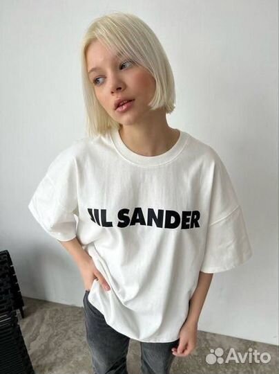 Jil sander футболка