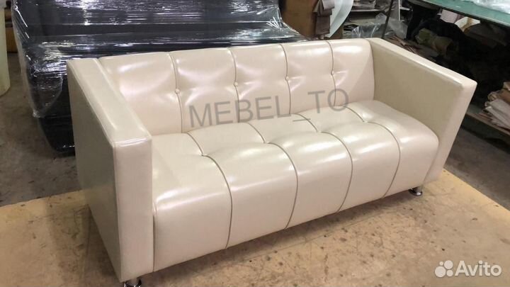 Диван Кожаный, диван офисный Уварово