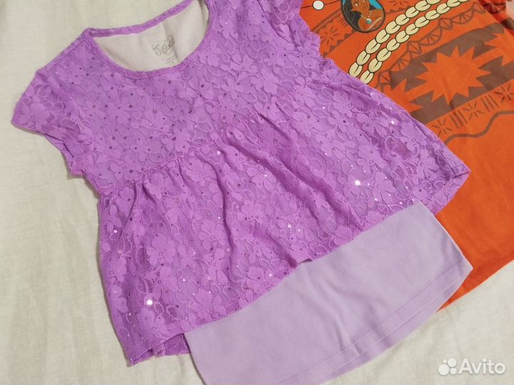 Пакет одежды на девочку 122