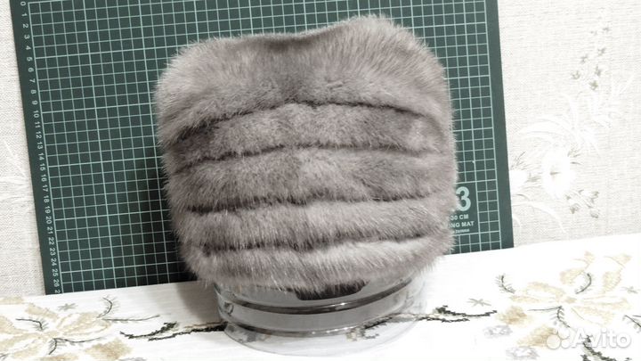 Шапка норковая женская
