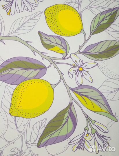 Шторы для кухни Limoncello