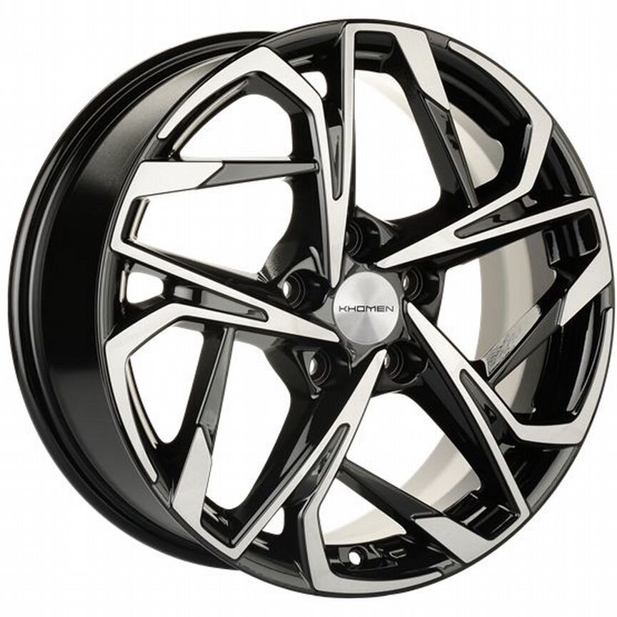 Khomen 1716 : 7x17 5*108 Et:50 Dia:63,3 Black-FP
