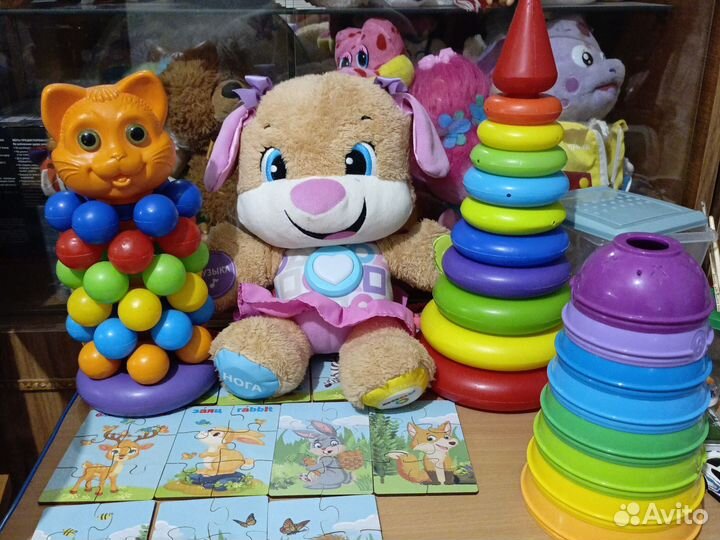 Игрушки для малышей. Пирамидки