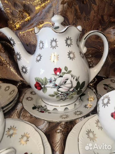 Японский набор сервиз розы Япония