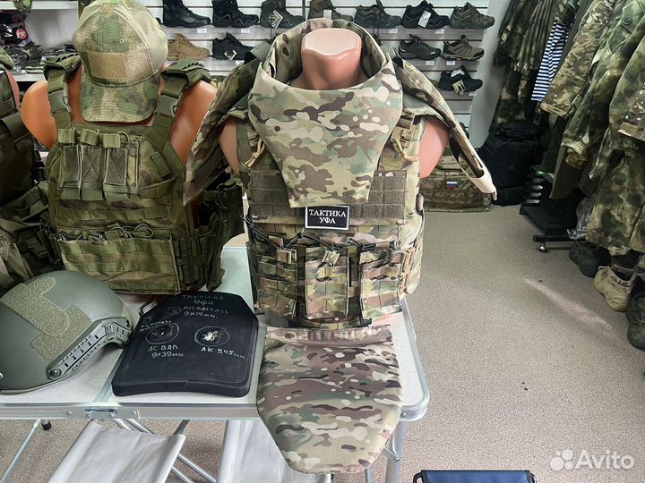 Бронежилет плитник с кевларом «Тактика»