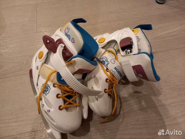 Коньки Nordway раздвижные 27-30