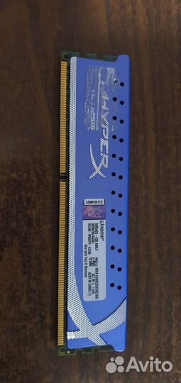 Оперативная память ddr3 2 по 4 gb kingston 1333