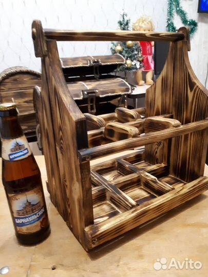 Подставка для бутылок, сувенир, подарок, мини бар