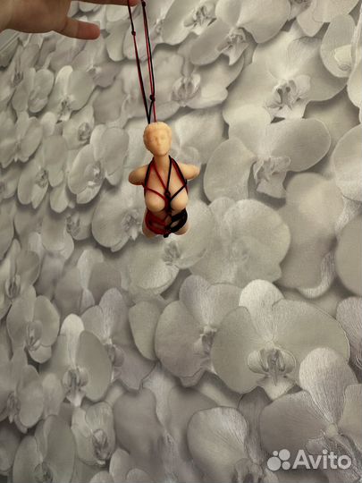 Фигурка девушка шибари подвеска 3d