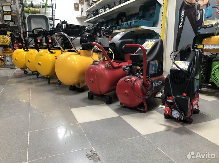 Компрессоры 6,25,50,100 Литров Прокат