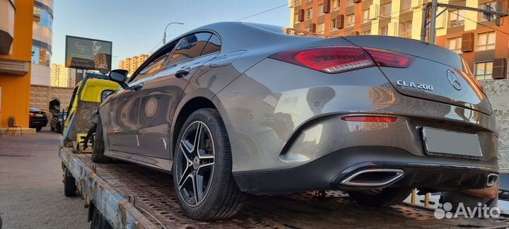 Mercedes-Benz CLA-класс 1.3 AMT, 2020, битый, 35 000 км