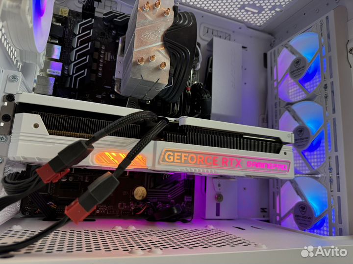 Мощный игровой пк Ryzen 7 5700X/32Gb/RTX4070Ti