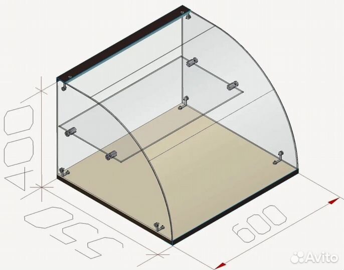 Настольная витрина