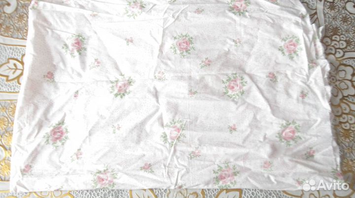 Отрез ткани лен