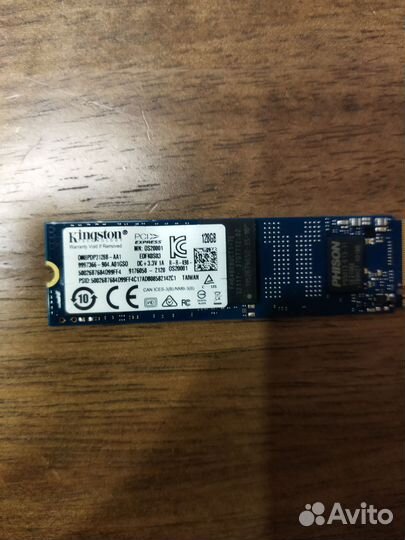Ssd m2 nvme 128gb Kingston