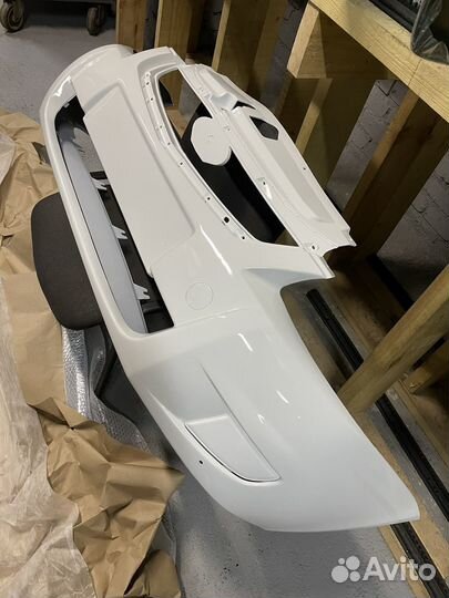 Бампер приора перед Белое облако 240