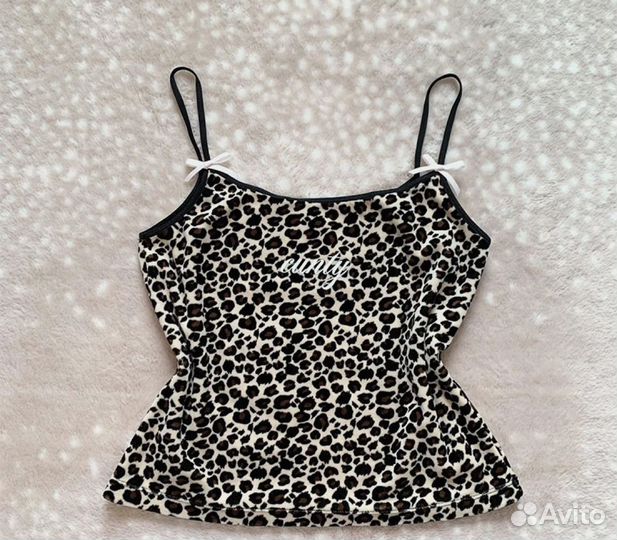 Топ леопардовый y2k