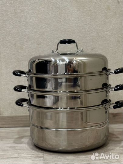 Мантоварка из нержавеющей стали 13 литров