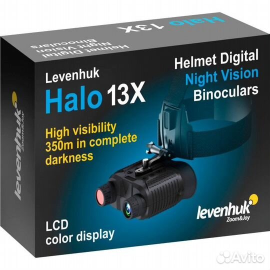 Бинокль ночного видения Levenhuk Halo 13X Helmet