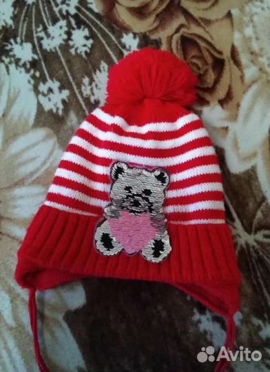 Зимние шапки 3-6л