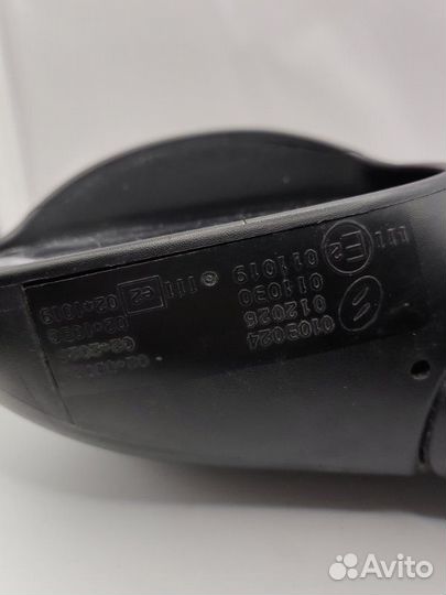 Зеркало заднего вида боковое левое Citroen Citroen