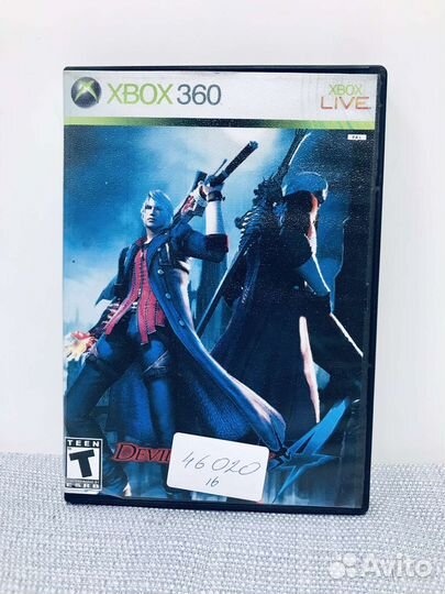 Диск Xbox 360 - Devil May Cry 4