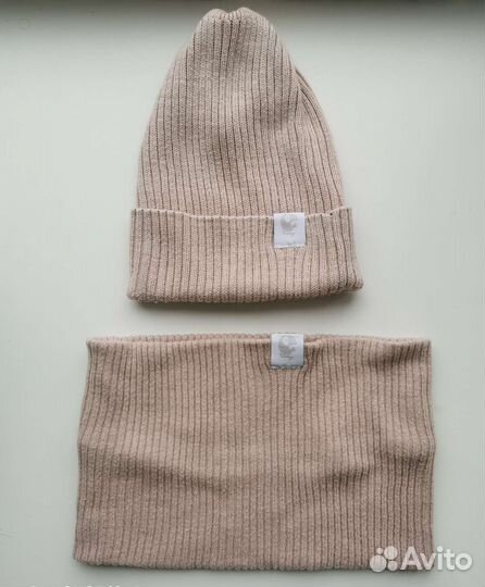Шапка зимняя для мальчика от 6 мес до 2 лет