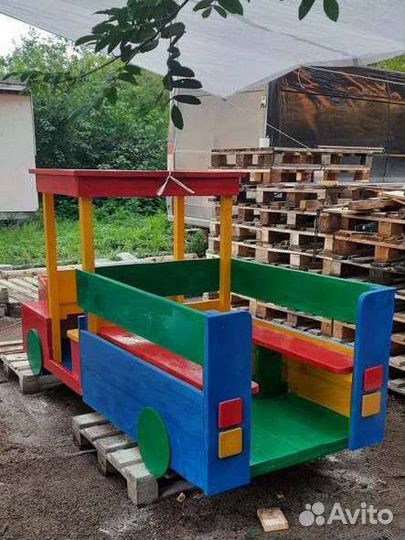 Изделия для детской площадки, детского сада