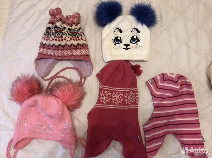 Шапки на девочку