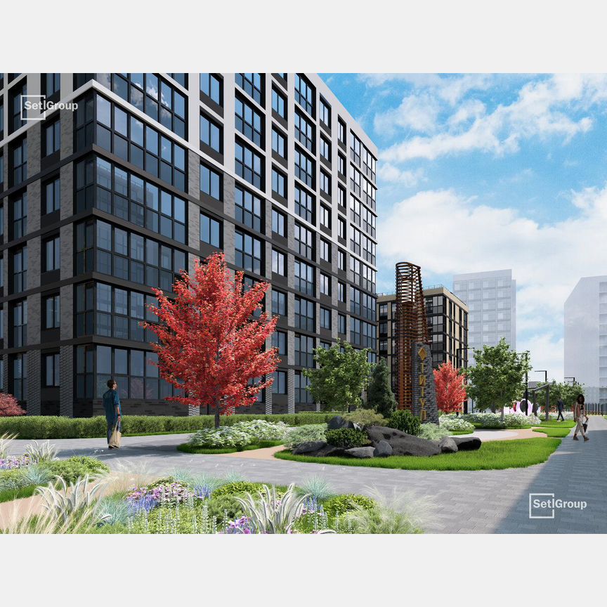 1-к. квартира, 34,6 м², 2/7 эт.