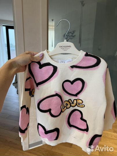 Кофта zara для девочки
