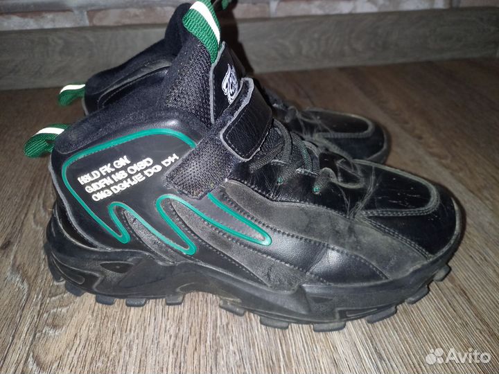 Ботинки деми на байке