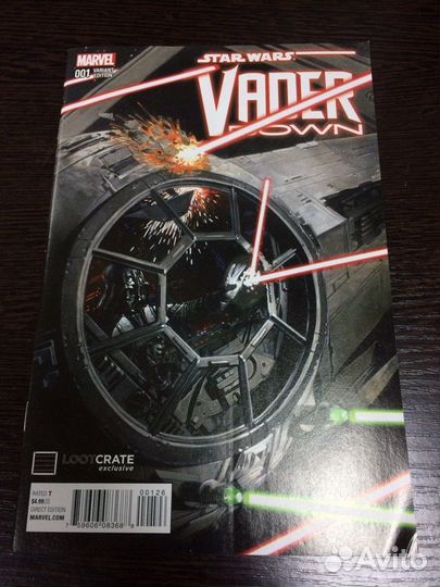 Комикс Vader Down #1 (Dave Dorman Loot Crate Varia
