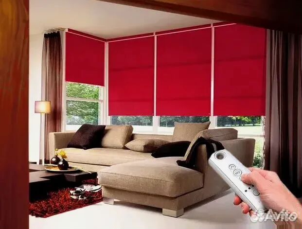 Электрокарниз с пультом управления